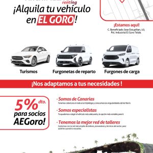 DISFRUTA DEL 5% DE DESCUENTO EN EL ALQUILER DE VEHÍCULOS